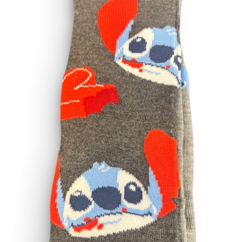 Disney’s Stitch Love Graphic Socks 2pk, NEW - Picture 6 of 6